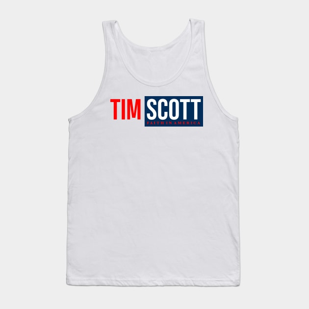 Tim Scott For President 2024 Tank Top by Faiz Gagak Slot